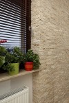 Római Travertin mediterrán kő falburkolat,<br>
Jura mészkő, beige ablakkönyöklő